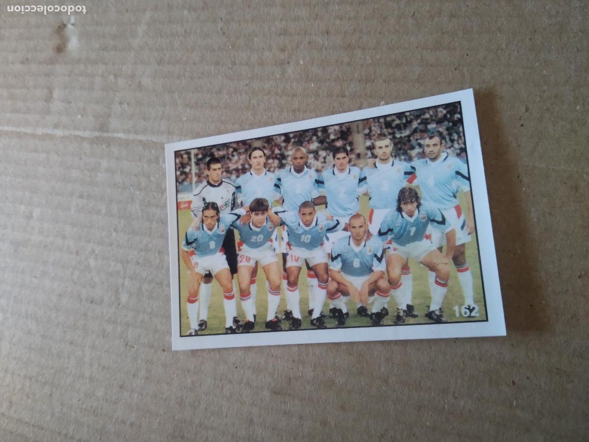 Cromos de Futebol: 162 EQUIPO PLANTILLA URUGUAY CROMO FUTBOL COPA AMERICA 1999 SAVOY