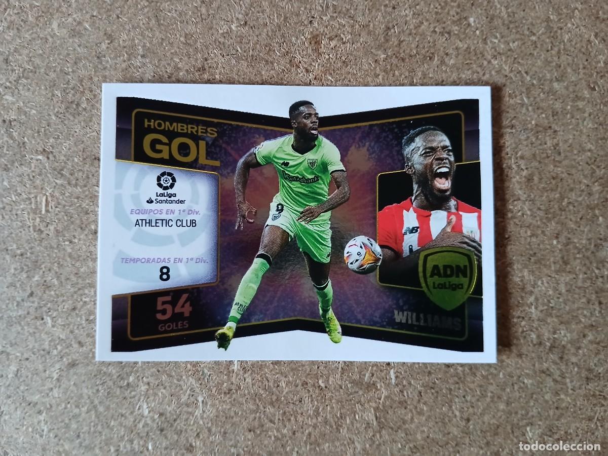 Cromos de F&uacute;tbol: WILLIAMS - ATHLETIC CLUB BILBAO ADN HOMBRES GOL N&ordm; 27 LIGA ESTE 2022 2023 - 22 23