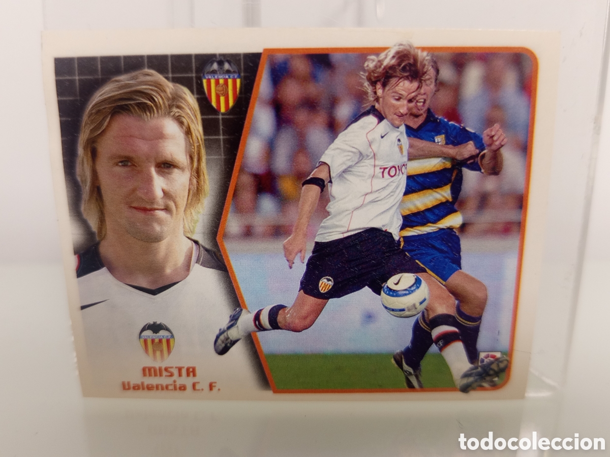Cromos de F&uacute;tbol: ❇️ CROMO ⚽ STICKER MISTA VALENCIA 05 06 2005 2006 ESTE PANINI SIN PEGAR ❇️