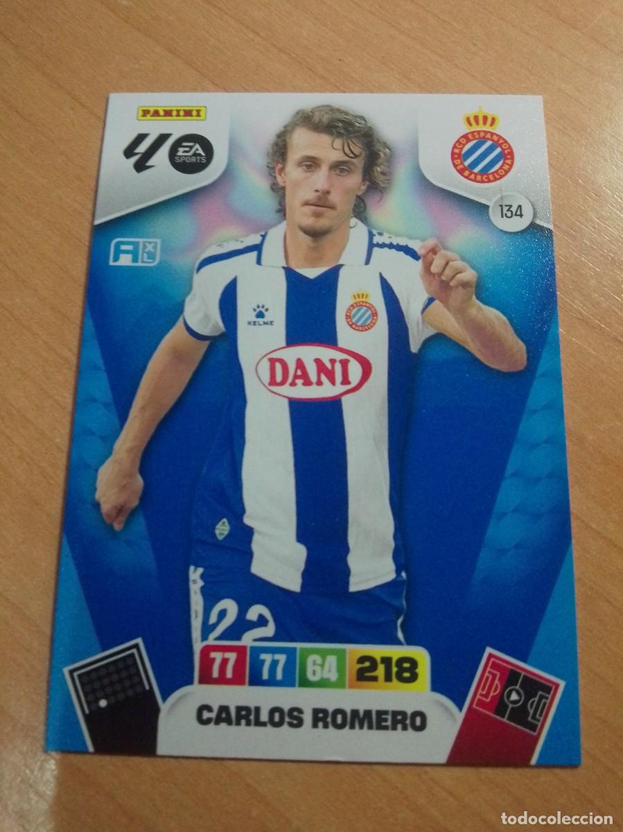 Cromos de F&uacute;tbol: 134 CARLOS ROMERO DEL ESPANYOL 25 26 ADRENALYN XL 2025 2026 NUEVO DE SOBRE