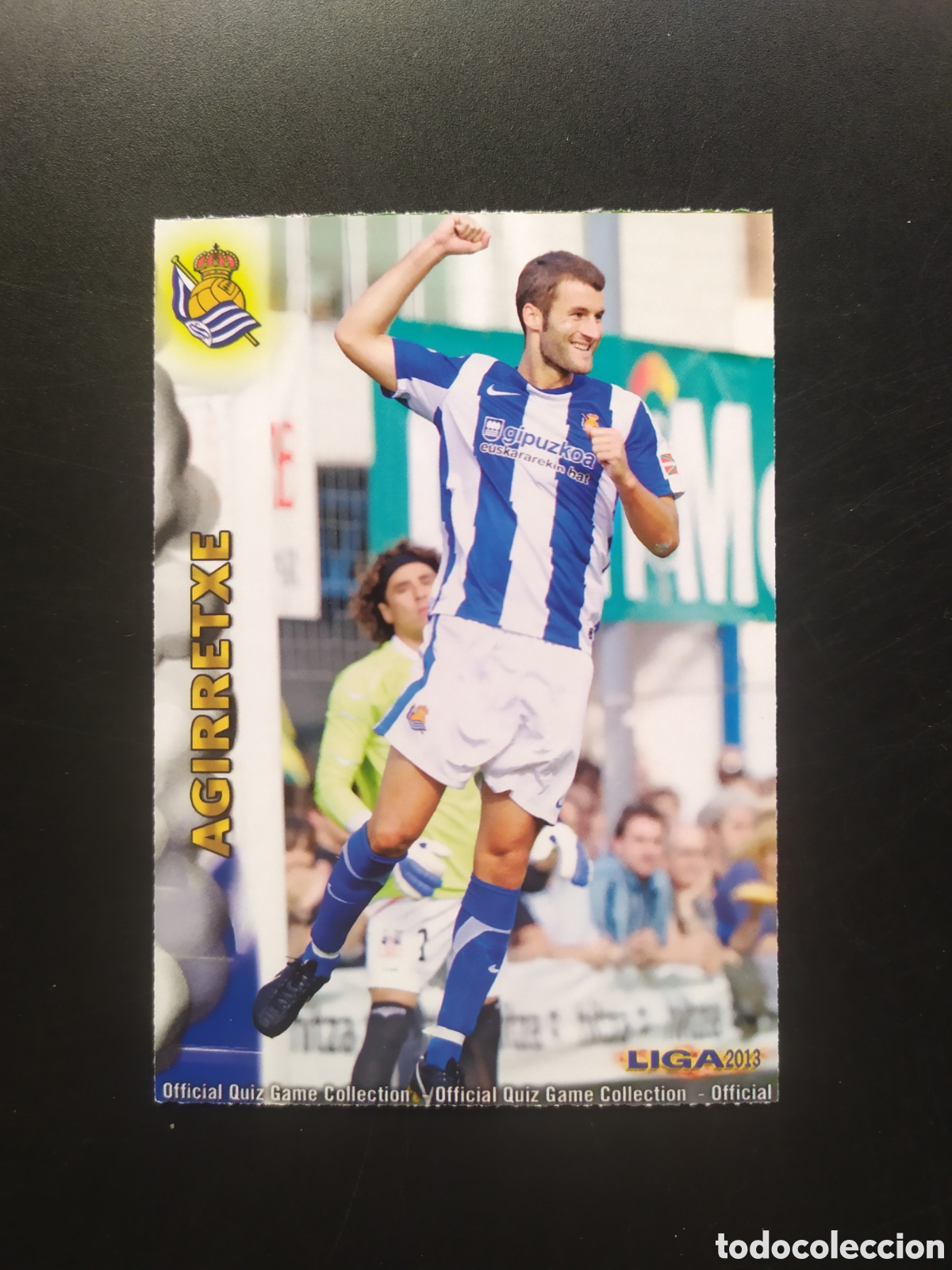 Cromos de F&uacute;tbol: Mundicromo fichas Liga 2012 2013 12 13 Agirretxe n&deg; 317 Real Sociedad