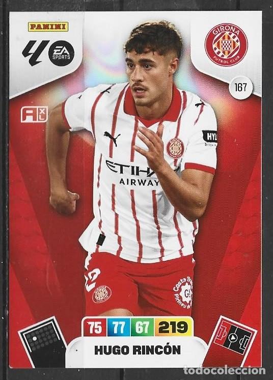 Cromos de Futebol: Adrenanlyn 25/26 - Hugo Ric&oacute;n - N&ordm; 167 - Girona