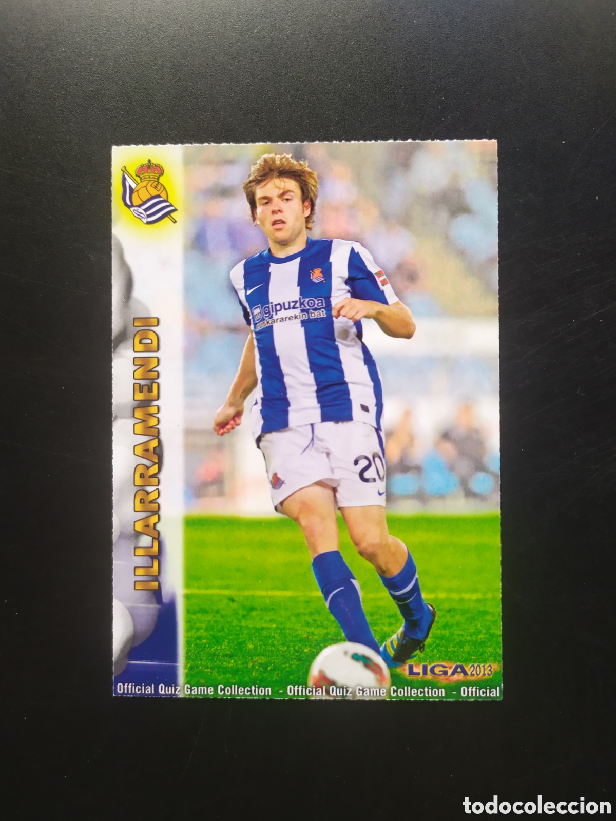 Cromos de F&uacute;tbol: Mundicromo fichas Liga 2012 2013 12 13 Illarramendi n&deg; 314 Real Sociedad