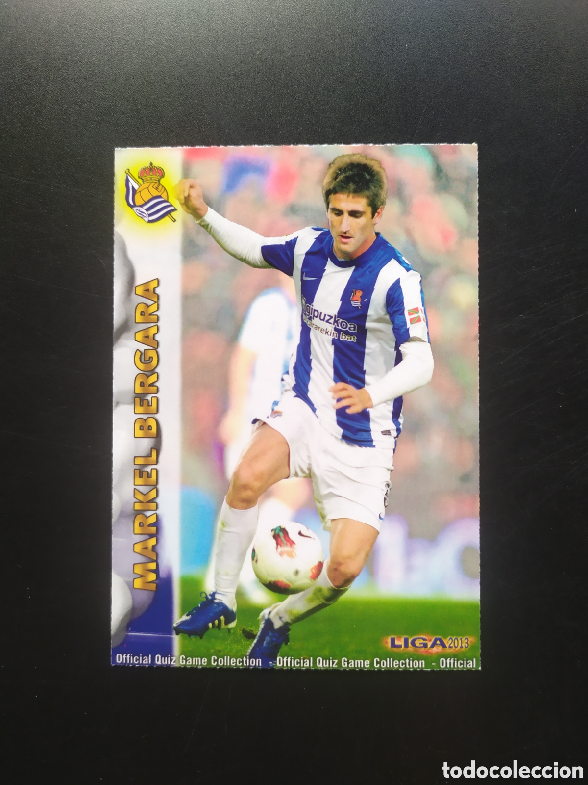 Cromos de F&uacute;tbol: Mundicromo fichas Liga 2012 2013 12 13 Markel Bergara n&deg; 309 Real Sociedad
