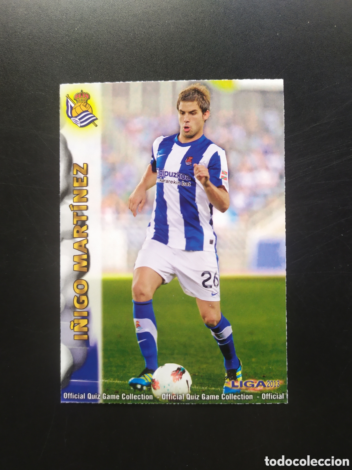 Cromos de F&uacute;tbol: Mundicromo fichas Liga 2012 2013 12 13 I&ntilde;igo Mart&iacute;nez n&deg; 306 Real Sociedad