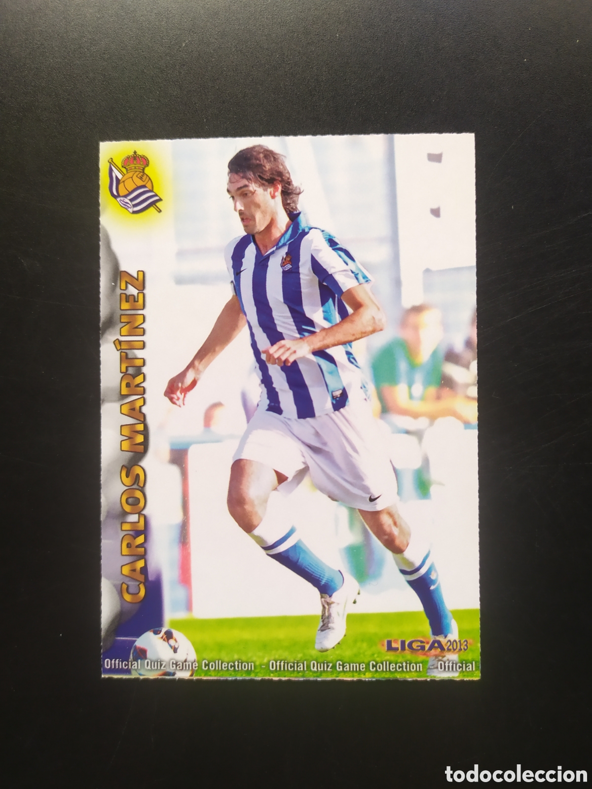 Cromos de F&uacute;tbol: Mundicromo fichas Liga 2012 2013 12 13 Carlos Mart&iacute;nez n&deg; 303 Real Sociedad
