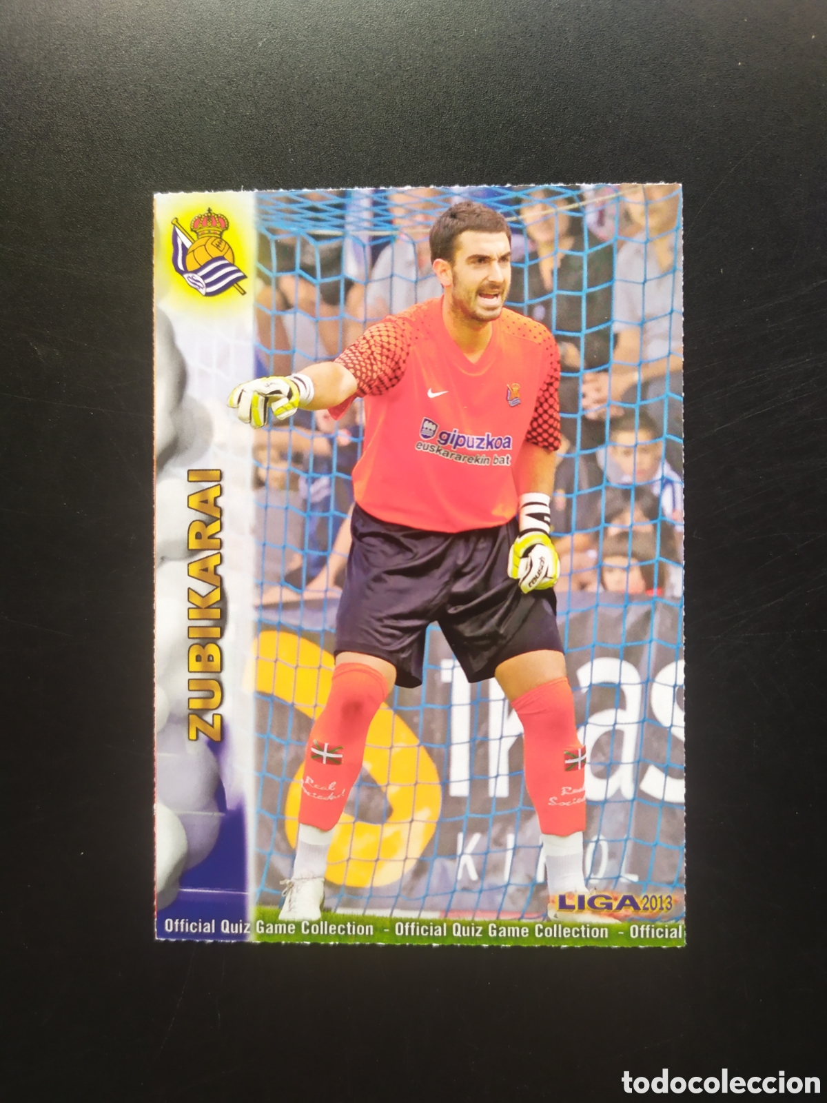 Cromos de F&uacute;tbol: Mundicromo fichas Liga 2012 2013 12 13 Zubikarai n&deg; 302 Real Sociedad