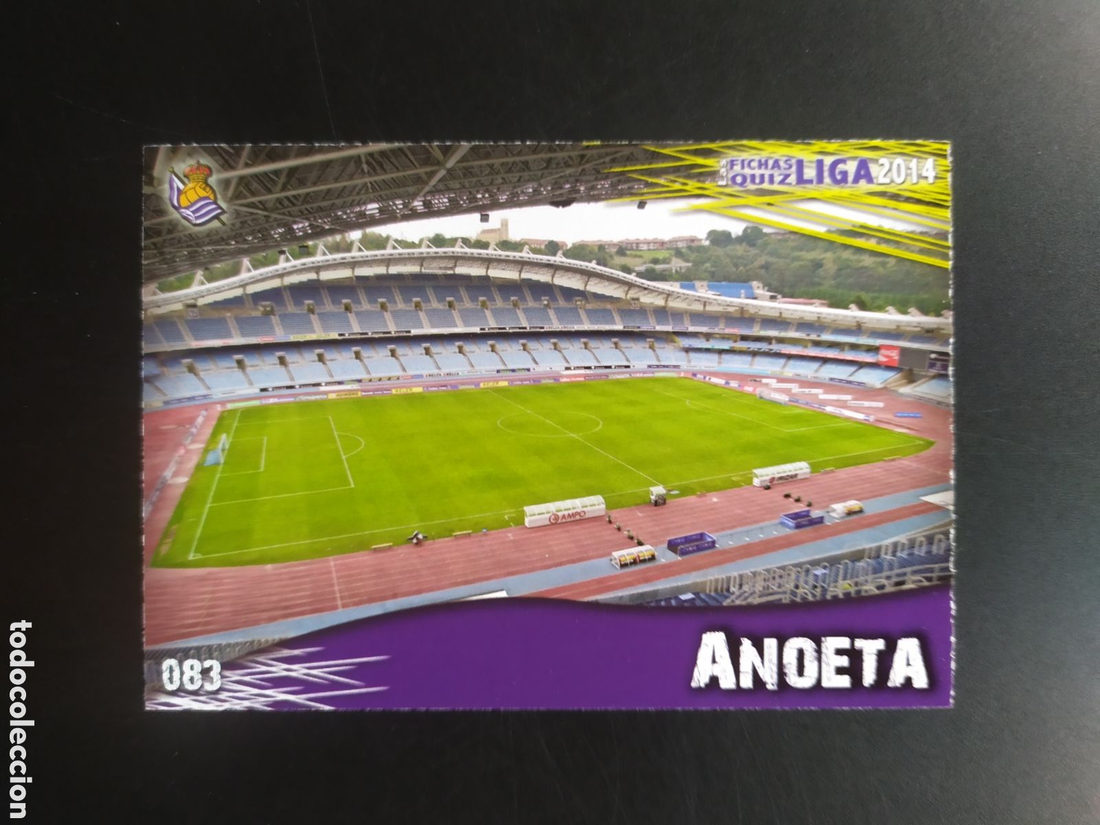 Cromos de Futebol: Mundicromo fichas Liga 2013 2014 13 14 Anoeta n&deg; 83 Real Sociedad
