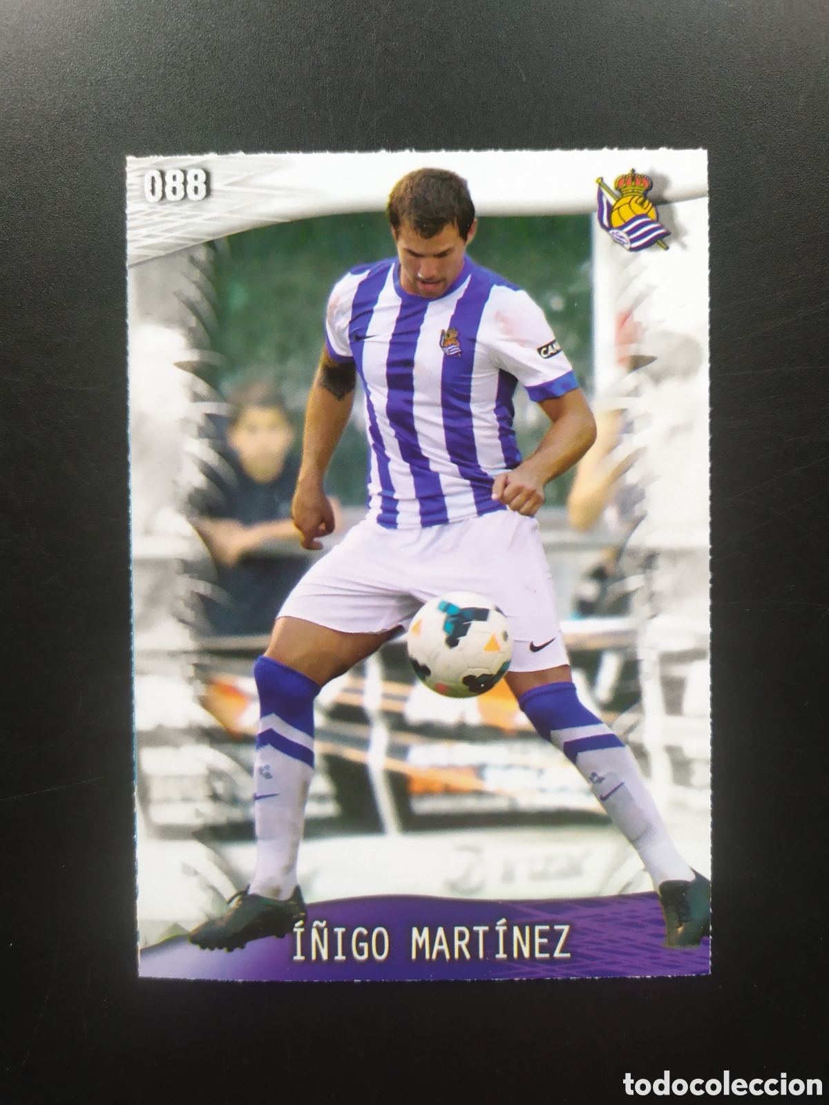 Cromos de F&uacute;tbol: Mundicromo fichas Liga 2013 2014 13 14 I&ntilde;igo Mart&iacute;nez n&deg; 88 Real Sociedad