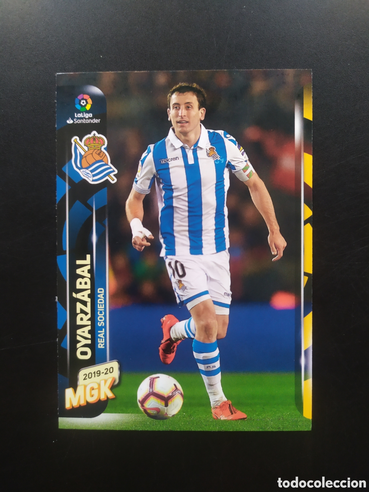 Cromos de F&uacute;tbol: Megacracks 2019 2020 19 20 panini Oyarz&aacute;bal n&deg; 284 Real Sociedad