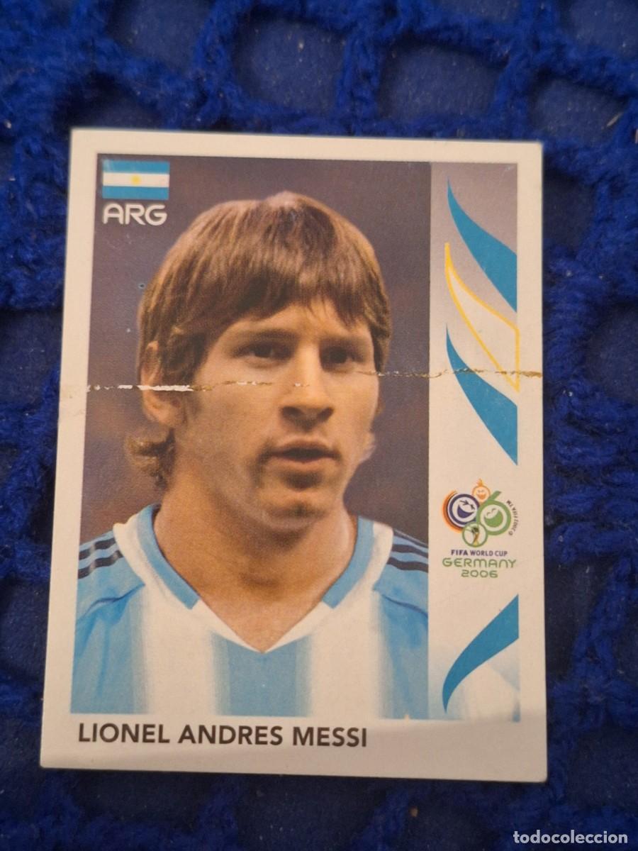 Cromos de F&uacute;tbol: PANINI WORLD CUP GERMANY 2006 ROOKIE ARGENTINA MESSI BARCELONA 185 MUNDIAL ALEMANIA