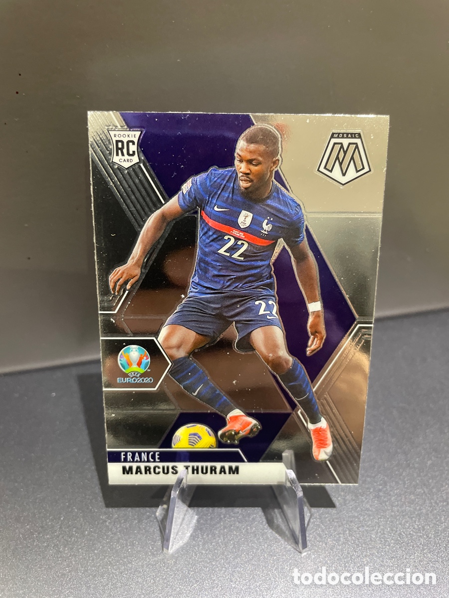 Cromos de F&uacute;tbol: Marcus Thuram 120 Rookie Panini Mosaic Euro 2020 Francia