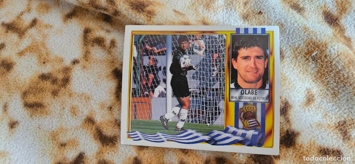Cromos de F&uacute;tbol: olabe real sociedad este 1995 1996 95 96