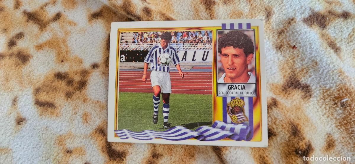 Cromos de F&uacute;tbol: gracia real sociedad este 1995 1996 95 96