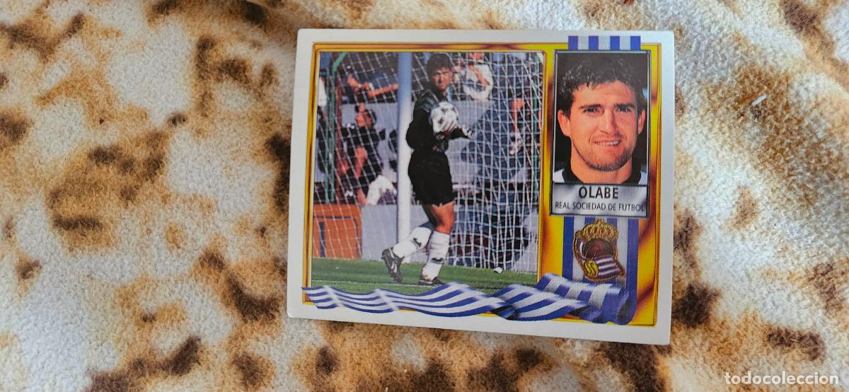 Cromos de F&uacute;tbol: olabe real sociedad este 1995 1996 95 96