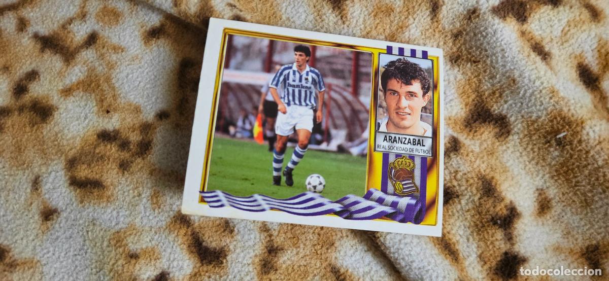 Cromos de F&uacute;tbol: aranzabal real sociedad este 1995 1996 95 96
