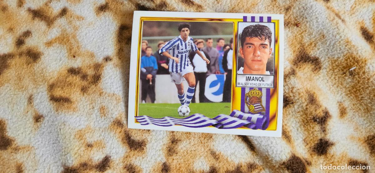 Cromos de F&uacute;tbol: imanol real sociedad este 1995 1996 95 96