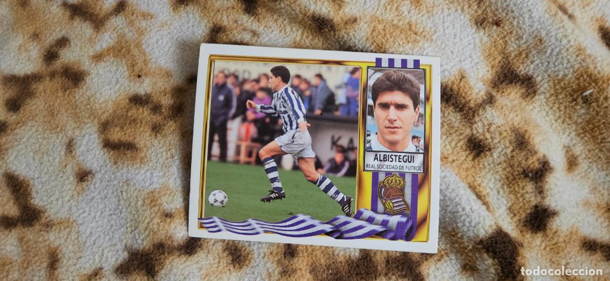 Cromos de F&uacute;tbol: albistegui real sociedad este 1995 1996 95 96