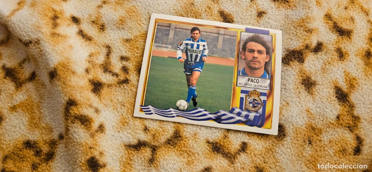 Cromos de f&uacute;tbol: paco deportivo de la coru&ntilde;a este 1995 1996 95 96