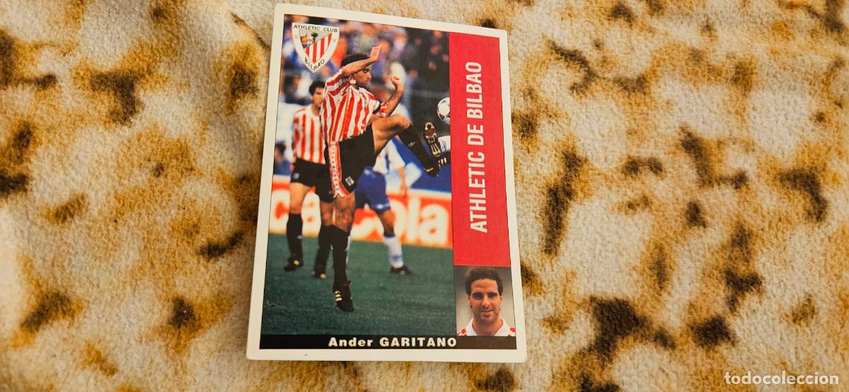 Cartes &agrave; collectionner de Football: garitano athletic de bilbao panini sin pegar 1995 1996 95 96