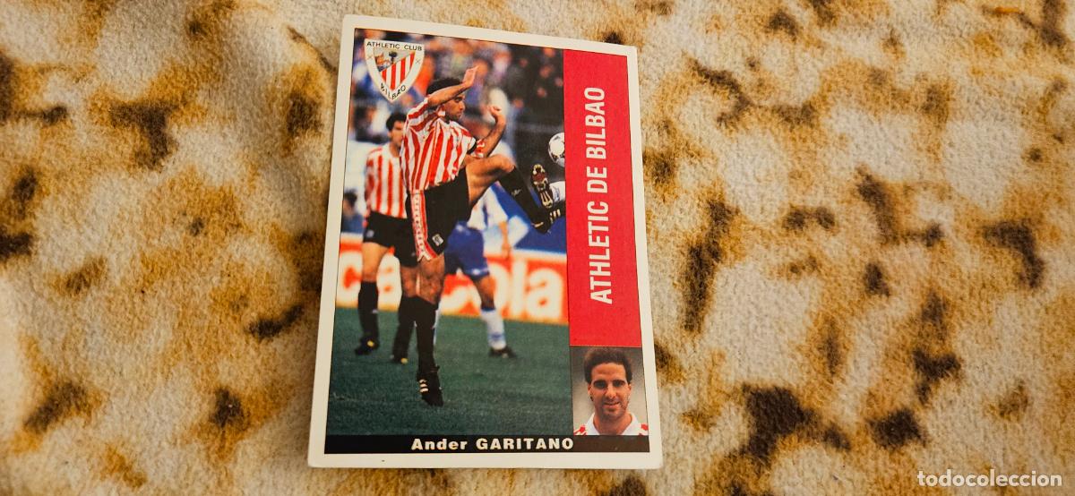 Cartes &agrave; collectionner de Football: garitano athletic de bilbao panini sin pegar 1995 1996 95 96