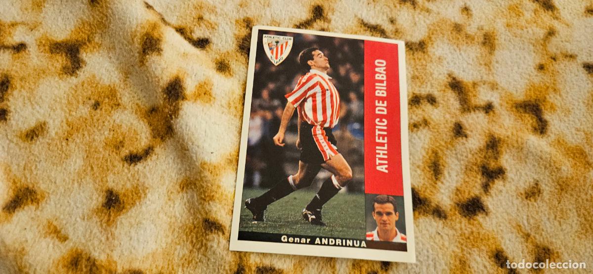 Cartes &agrave; collectionner de Football: andrinua athletic de bilbao panini sin pegar 1995 1996 95 96