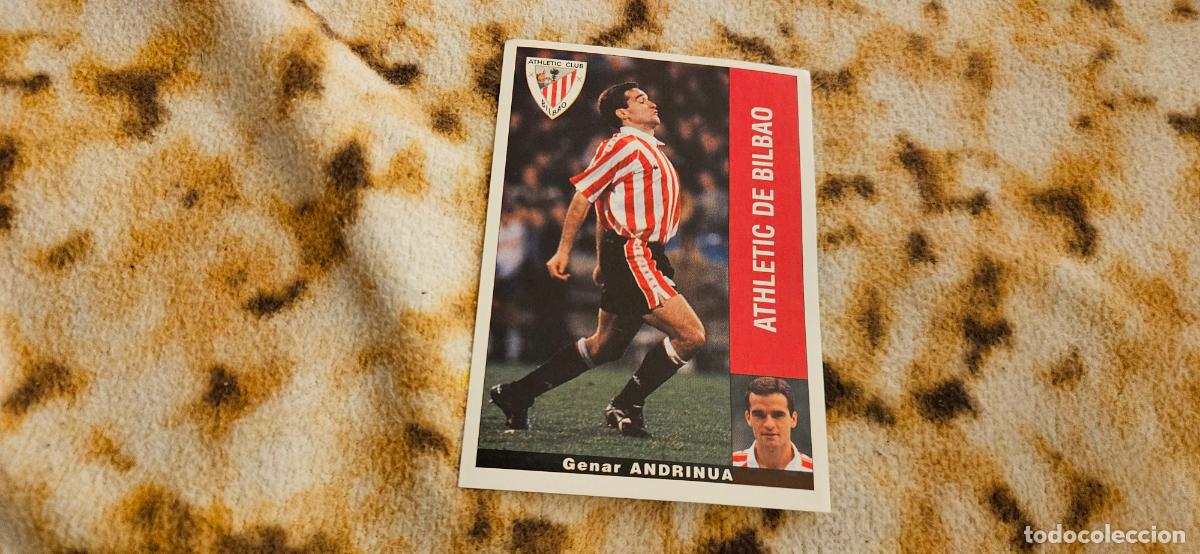 Cartes &agrave; collectionner de Football: andrinua athletic de bilbao panini sin pegar 1995 1996 95 96