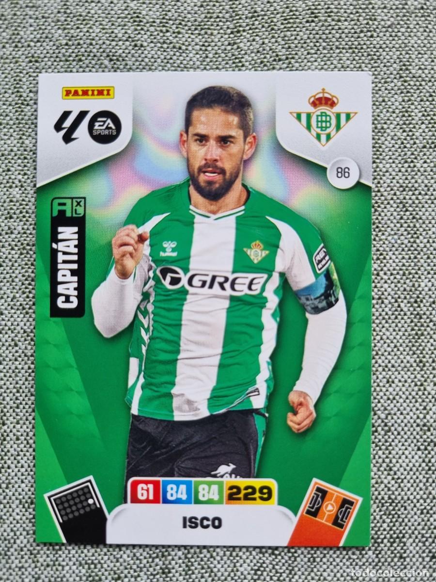 Cromos de Futebol: 86 ISCO (Real Betis) CAPIT&Aacute;N. Liga 2025 2026 25 26 Adrenalyn XL (Panini) NUEVO