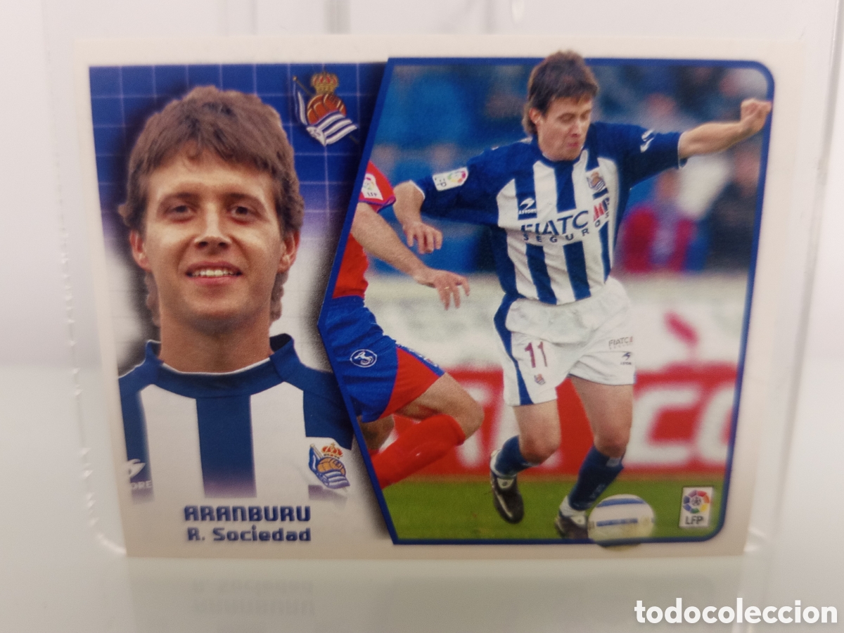 Figurine di Calcio: ❇️ CROMO ⚽ STICKER ARANBURU REAL SOCIEDAD 05 06 2005 2006 ESTE PANINI SIN PEGAR ❇️