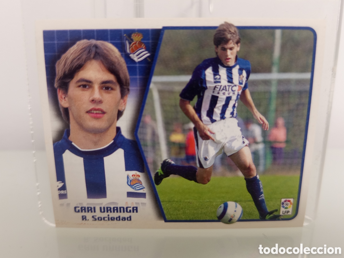 Cromos de F&uacute;tbol: ❇️ CROMO ⚽ STICKER GARI URANGA REAL SOCIEDAD 05 06 2005 2006 ESTE PANINI SIN PEGAR ❇️