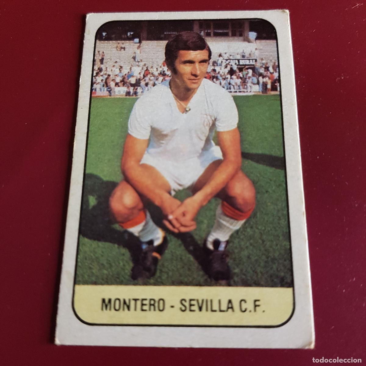 Figurine di Calcio: ESTE - LIGA 78 79 - 1978 1979 - UN CROMO - SEVILLA - MONTERO - NUNCA PEGADO