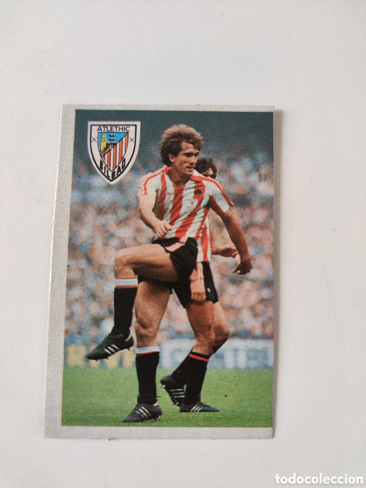 Cromos de F&uacute;tbol: Colecci&oacute;n Maradona cromosport 84 85 sin pegar Athletic Bilbao Goikoechea