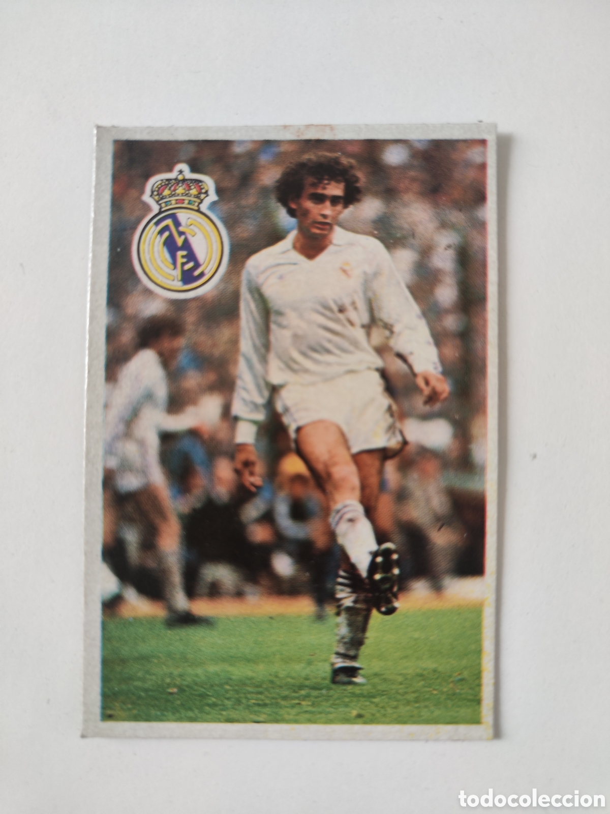 Cromos de F&uacute;tbol: Colecci&oacute;n Maradona cromosport 84 85 sin pegar Real Madrid Gallego