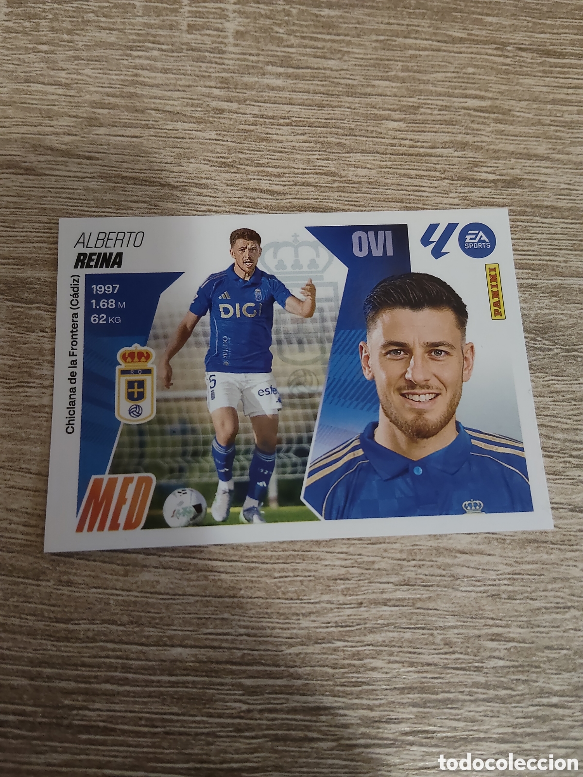 Cromos de f&uacute;tbol: Reina Oviedo liga 2025 2026 25 26 ediciones este