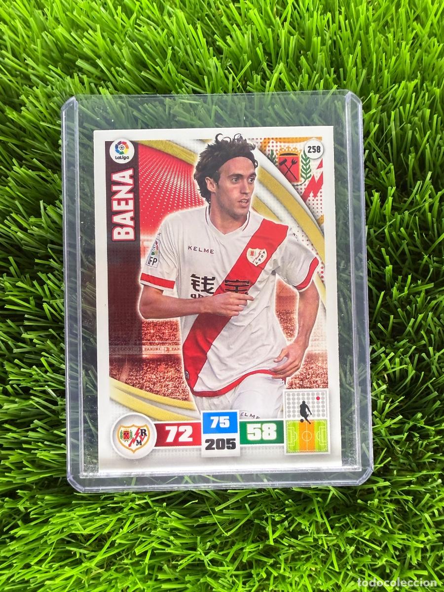 Cromos de F&uacute;tbol: N&ordm; 258 Baena Rayo Vallecano Adrenalyn XL 15 16
