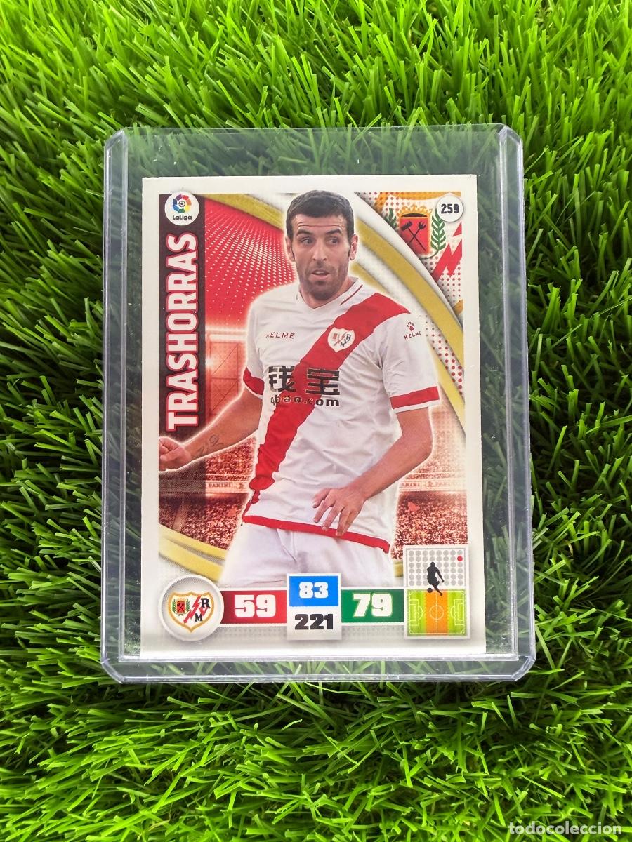 Cromos de F&uacute;tbol: N&ordm; 259 Trashorras Rayo Vallecano Adrenalyn XL 15 16