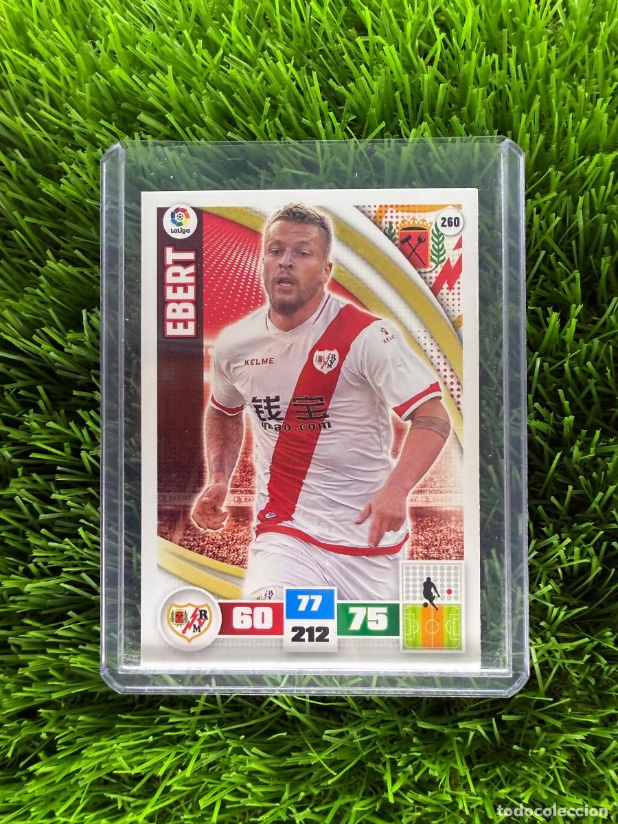 Cromos de F&uacute;tbol: N&ordm; 260 Ebert Rayo Vallecano Adrenalyn XL 15 16
