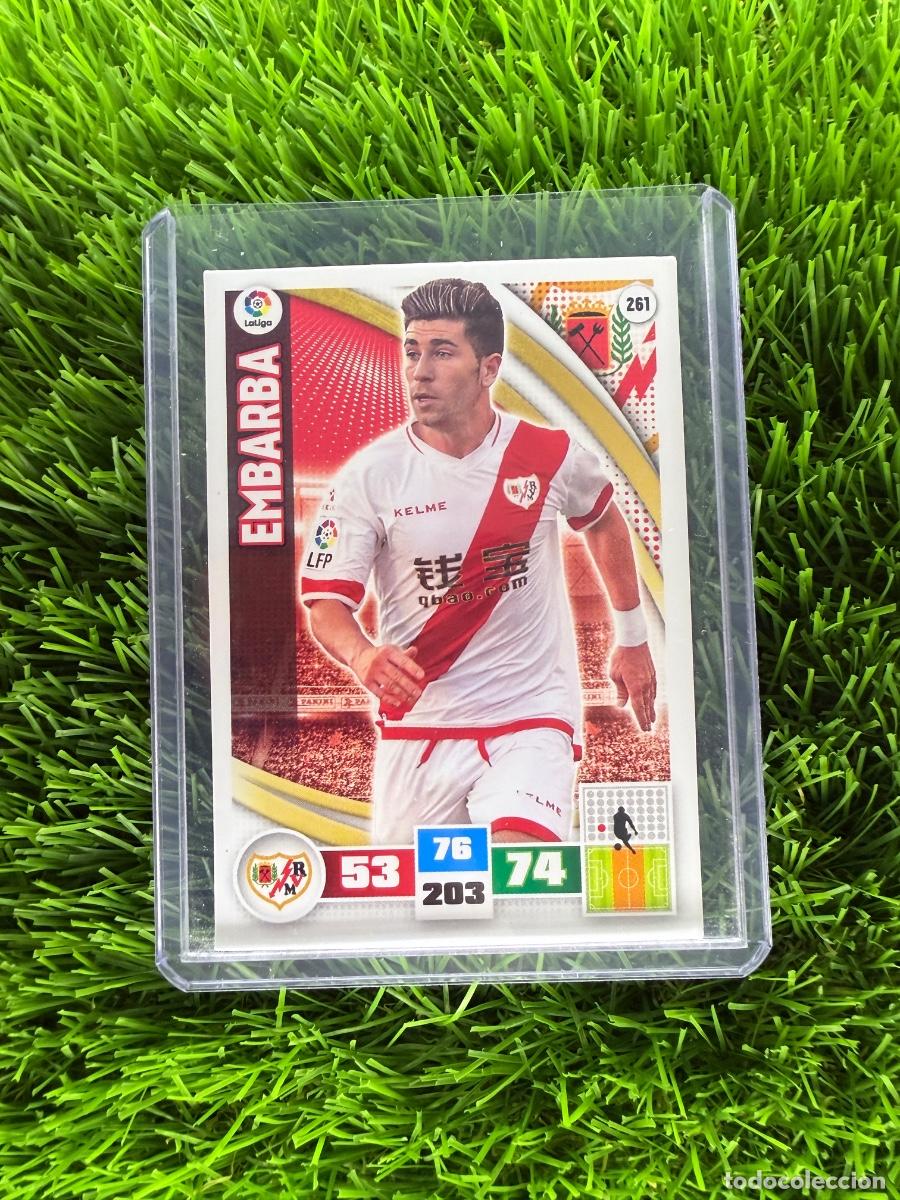 Cromos de F&uacute;tbol: N&ordm; 261 Embarba Rayo Vallecano Adrenalyn XL 15 16