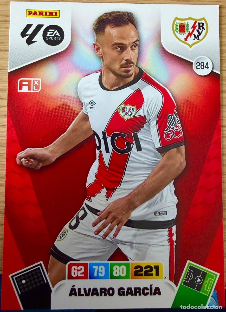 Cromos de F&uacute;tbol: 284 ALVARO GARCIA RAYO VALLECANO ADRENALYN XL 25 26 2025 2026 LIGA PANINI CARTAS FUTBOL