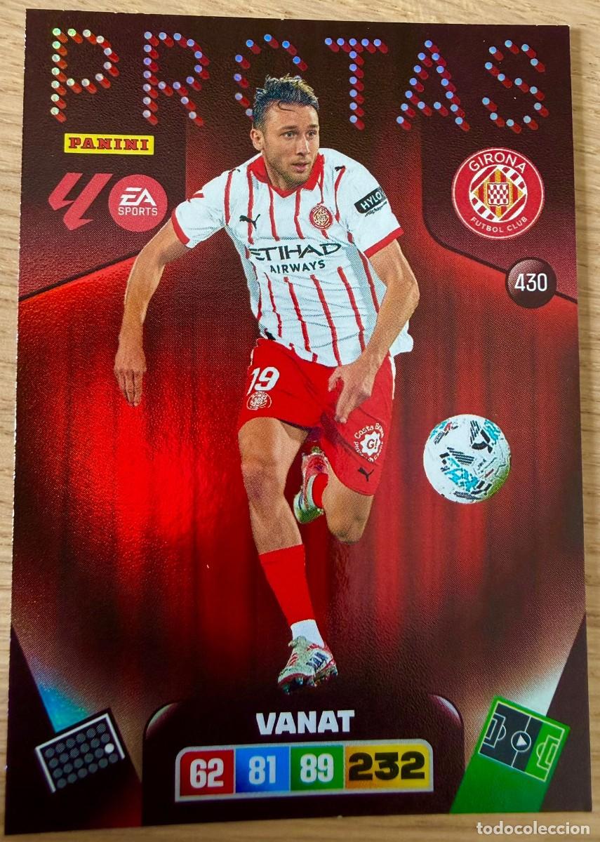 Fu&szlig;ball-Sticker: 430 VANAT GIRONA PROTAS ADRENALYN XL 25 26 2025 2026 LIGA PANINI FUTBOL CARTAS