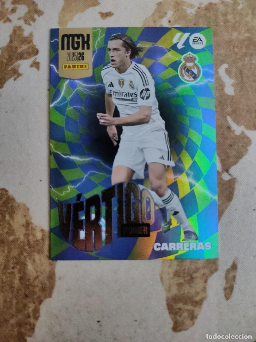Cromos de f&uacute;tbol: V&eacute;rtigo POWER P 508 CARRERAS Megacracks MGK 2025-26
