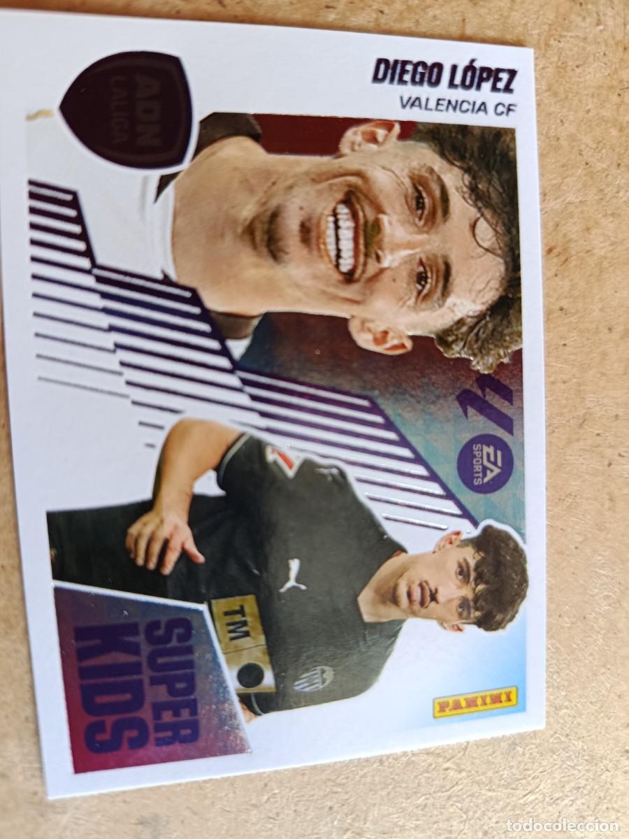 Fu&szlig;ball-Sticker: Cromo Panini liga 2025-26 valencia cf n&deg;7 diego L&oacute;pez super kids
