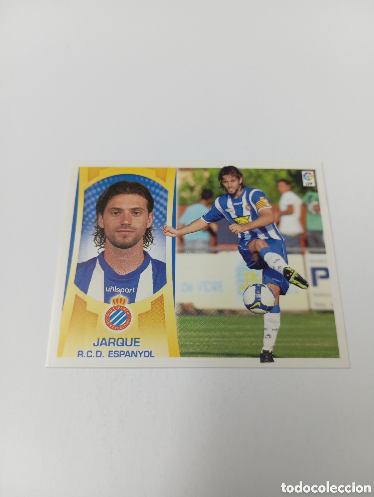 Fu&szlig;ball-Sticker: Jarque 5 Espanyol Espa&ntilde;ol Liga Este 2009 2010 PANINI 09 10