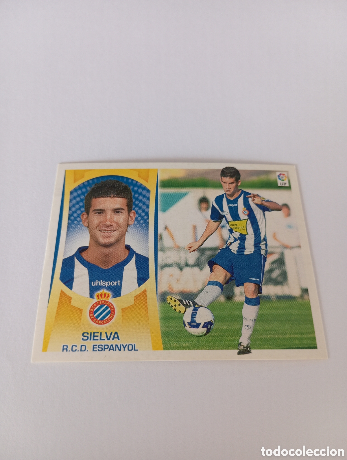 Fu&szlig;ball-Sticker: Sielva 11 B Espanyol Espa&ntilde;ol Liga Este 2009 2010 PANINI 09 10