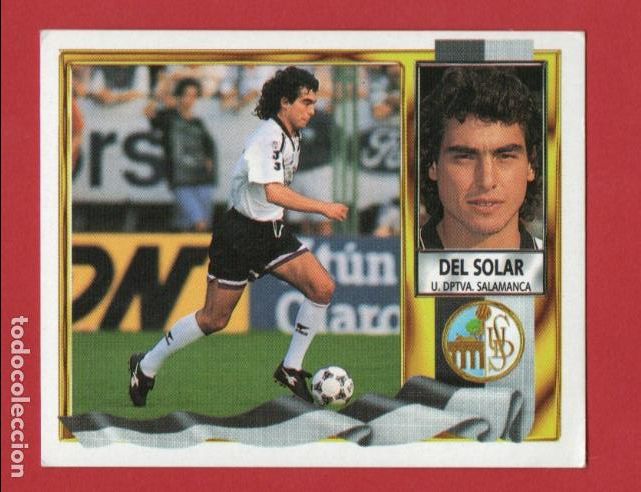 Figurine di Calcio: ESTE 95 96 DEL SOLAR COLOCA DEL UD SALAMANCA SIN PEGAR ESTE 1995 1996