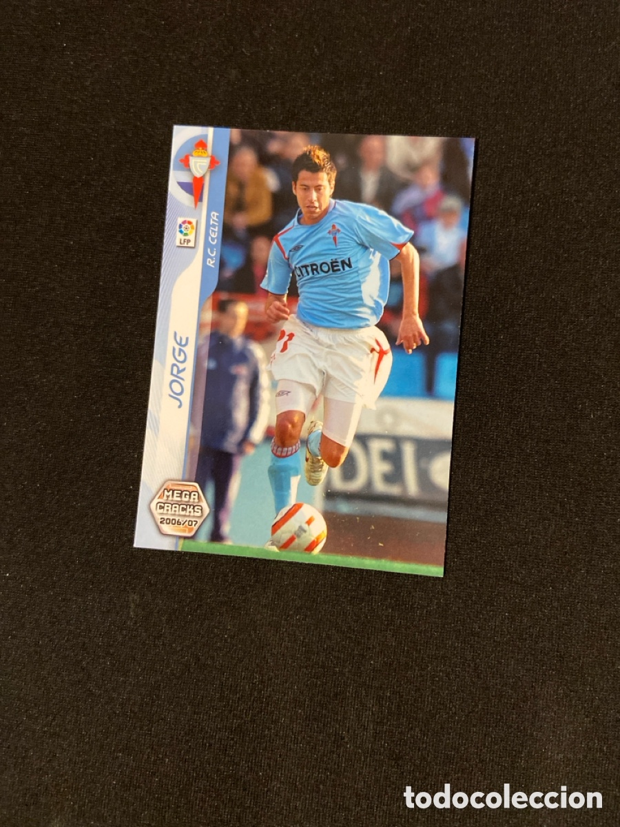 Fu&szlig;ball-Sticker: JORGE 86 (CELTA) PANINI MEGACRACKS 2006-2007 06 07 CROMO CARTA M-3