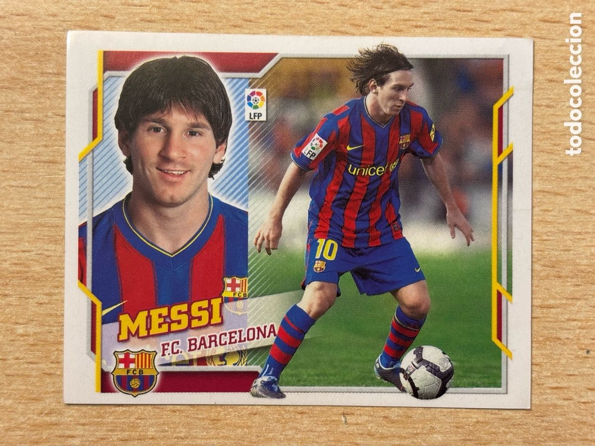 Cromos de Futebol: # 16 Messi FC Barcelona Ed. Este 2010 2011, nuevo de sobre Mint condition