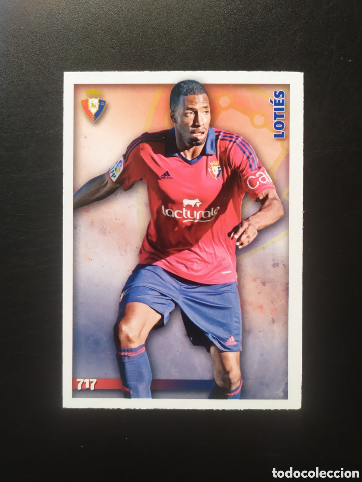 Cartes &agrave; collectionner de Football: Mundicromo fichas Liga 2014 2015 14 15 Loties n&deg; 717 Osasuna