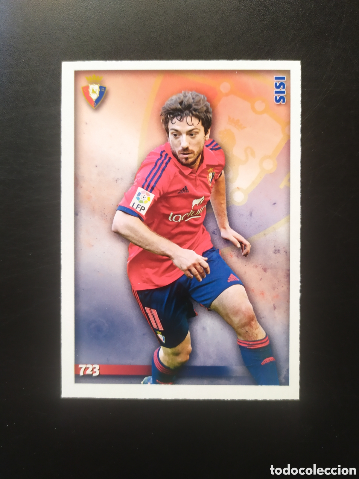 Cartes &agrave; collectionner de Football: Mundicromo fichas Liga 2014 2015 14 15 Sisi n&deg; 723 Osasuna
