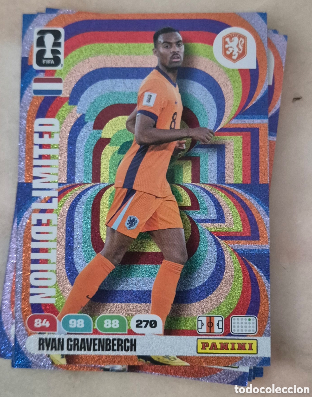 Cromos de Futebol: Gravenberch holanda limited edition fifa world cup 2026